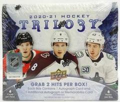 2020-21 Upper Deck TRILOGY NHL Hockey Hobby Box